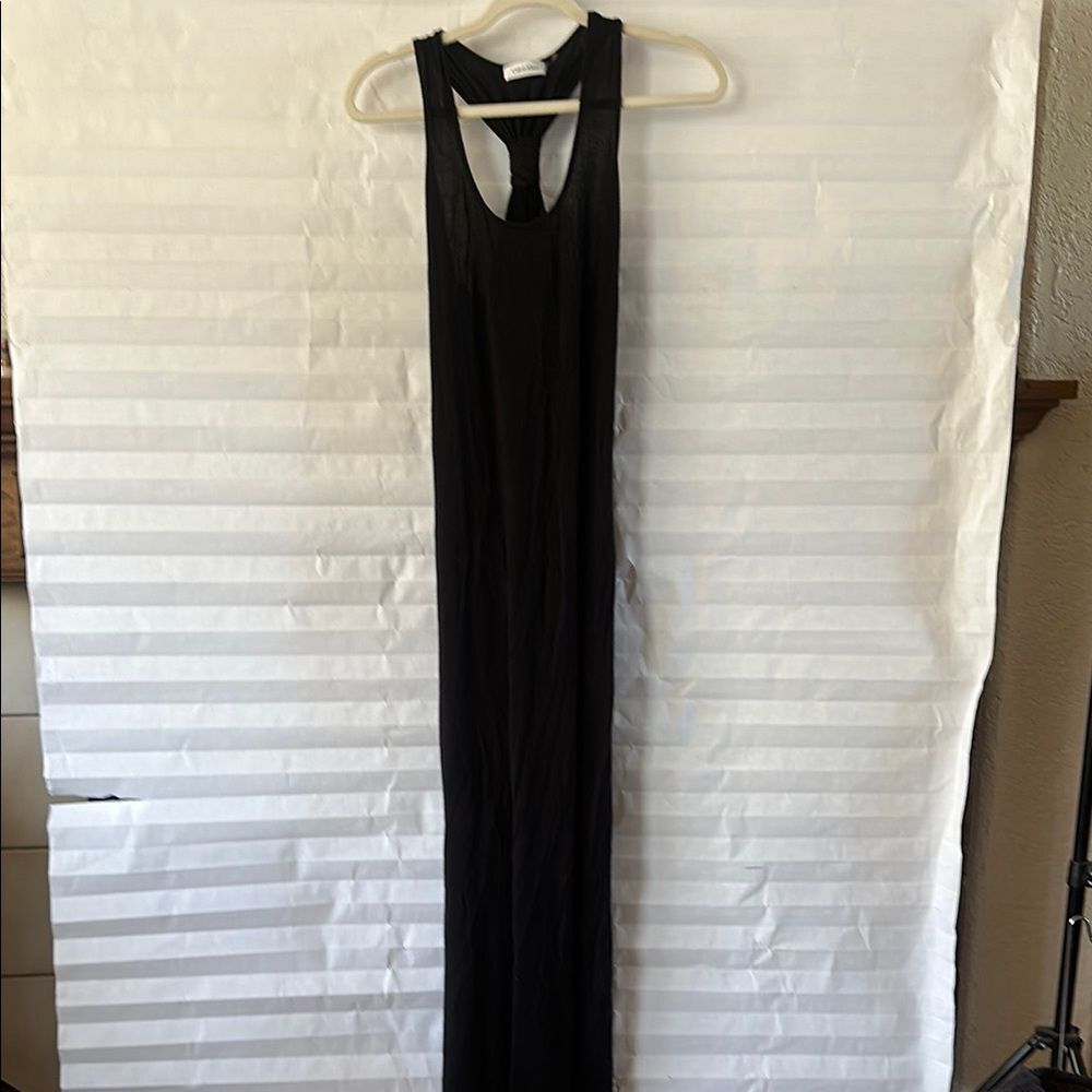 Women’s Calvin Klein Black Gown – Size 6 – Floor Length Casual Maxi Dress